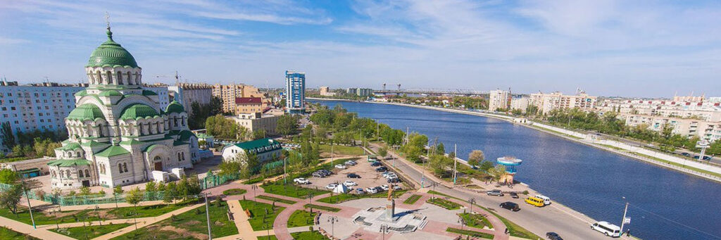 Фото 1 — Новости Астрахани: наводнение после дождя